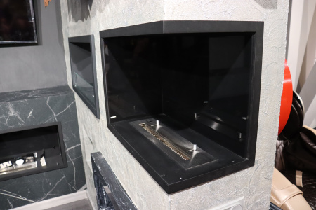 Угловой встраиваемый биокамин Firezo L'angolo Sinistro 1800