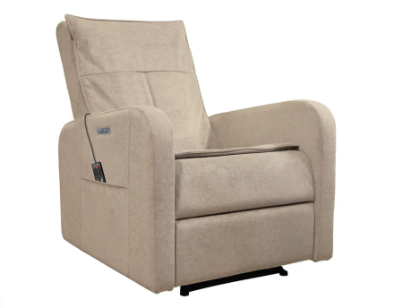Массажное кресло реклайнер с электроприводом FUJIMO E-COMFORT CHAIR F3005 FEF Ваниль (Sakura 4) Массажное кресло реклайнер с электроприводом FUJIMO E-COMFORT CHAIR F3005 FEF Ваниль (Sakura 4)